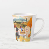 Tasse Latte NW AUTUMN finition lapund et chow (Droite)