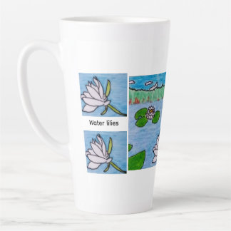 Tasse Latte Nymphéas