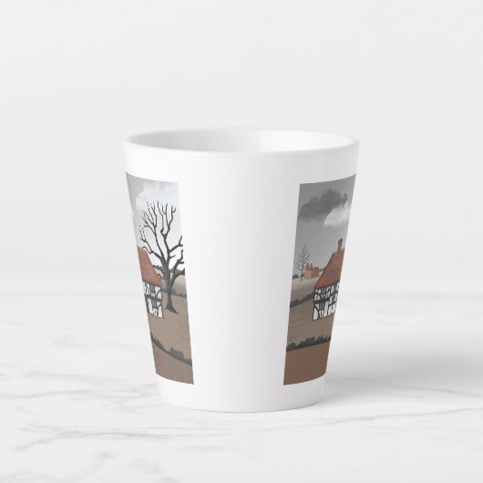 Tasse Latte Oak Tree Manor (Devant)