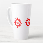 Tasse Latte Objectifs de puissance Sun (Angle gauche)