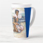 Tasse Latte Obsédés par la conquête de l'impossible (Angle droit)
