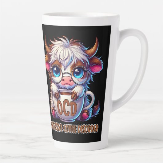 Tasse Latte Obsessive Coffee Disorder  (Droite)