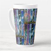 TASSE LATTE #OCEAN&CIEL #LASIRENDELASURF @ MAGHIE.ORG (Angle gauche)