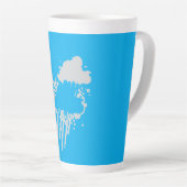 Tasse Latte Oceanicmetal  (Angle droit)