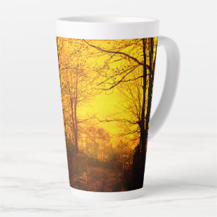 Tasse Latte October Afterglow John Atkinson Grimshaw
