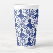 Tasse Latte octopus (Devant)