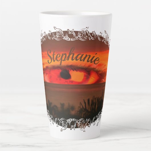 Tasse Latte Oeil couchant 2106 (Devant)