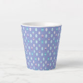 Tasse Latte OEuf de Pâques/pastel de printemps (Devant)