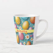 Tasse Latte Oeufs branchés Collection de Pâques (Droite)