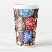 Tasse Latte OEufs de Pâques ukrainiens (Devant)