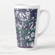 Œuvres d'art en marbre violet, vert, rose