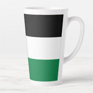 Tasse Latte officiellement le drapeau de l'État de Palestine