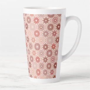 Tasse Latte Ogee Boho fleurs
