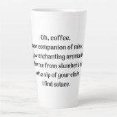 Tasse Latte Oh café, (Devant)