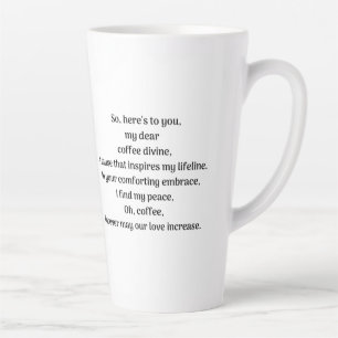 Tasse Latte Oh café,