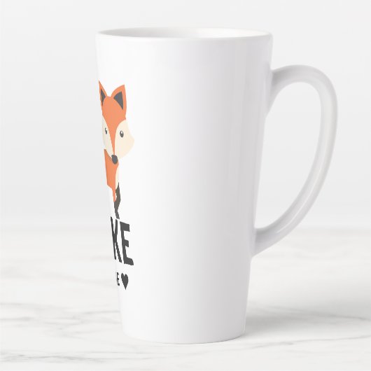 Tasse Latte Oh Pour Fox Sake (Droite)