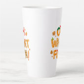Tasse Latte Oh What Fun Christmas Gingerbread Cookies (Devant)