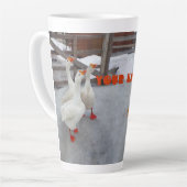 Tasse Latte Oie blanche (Angle gauche)