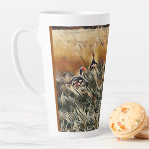 Tasse Latte Oies et canards