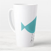 Tasse Latte Oiseau (Angle gauche)