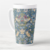 Tasse Latte Oiseau Art Nouveau Design (Angle gauche)