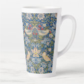Tasse Latte Oiseau Art Nouveau Design (Droite)