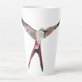 Tasse Latte Oiseau de Wingspan (Devant)