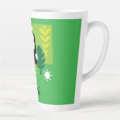 Tasse Latte Oiseau tropical du Toucan (Droite)