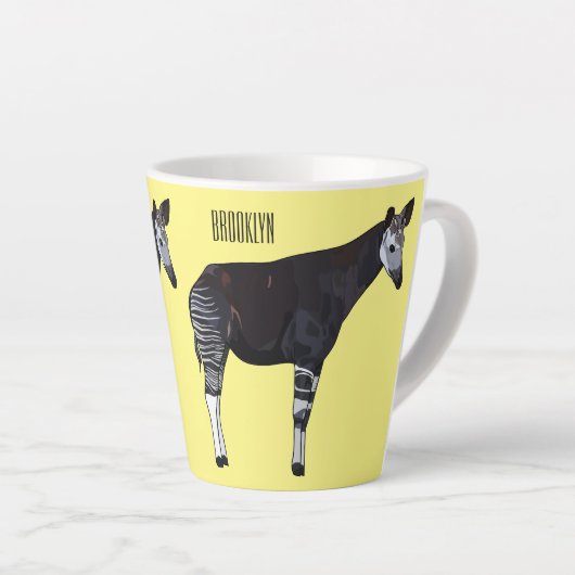 Tasse Latte Okapi (Angle droit)