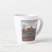Tasse Latte Old Crow Manor (Angle droit)