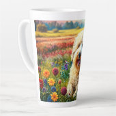 Tasse Latte Old English Sheepdog (Angle gauche)