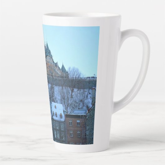 Tasse Latte Old Québec, Québec, Canada (Droite)