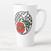 Tasse Latte Olive Branch and Dove (Droite)