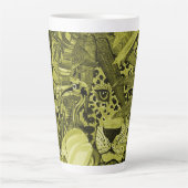 Tasse Latte Olive Leopard  (Devant)