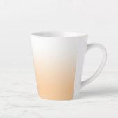 Tasse Latte Ombre de pesée de lumière personnalisée (Droite)