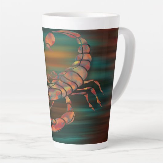 Tasse Latte Ombres Dansantes Du Roi Scorpion (Angle droit)
