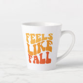 Tasse Latte On A L'Impression D'Une Chute (Droite)