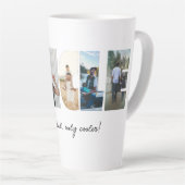 Tasse Latte Oncle Photo Collage 5 images Collage (Angle droit)