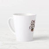 Tasse Latte One More Chapter - Book Lover Reading Tee (Angle gauche)
