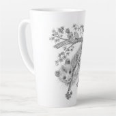 Tasse Latte Opossum bébé dans l'arbre (Angle gauche)