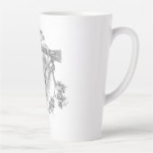 Tasse Latte Opossum bébé dans l'arbre (Droite)