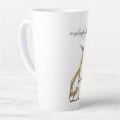 Tasse Latte Or élégant (Angle gauche)