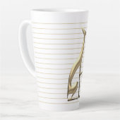 Tasse Latte Or moderne (Angle gauche)