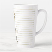 Tasse Latte Or moderne (Droite)