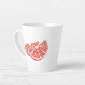 Tasse Latte Orange (Angle gauche)