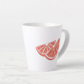 Tasse Latte Orange (Angle droit)