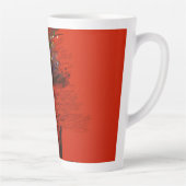 Tasse Latte Orange Moon Landscape (Droite)
