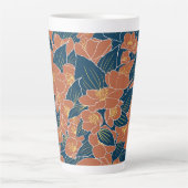 Tasse Latte Oranges Fausses (Devant)