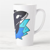 Tasse Latte Orca, Fish, Penguin Enemy (Droite)