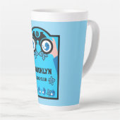 Tasse Latte Original Unique Birdwatcher (Angle droit)